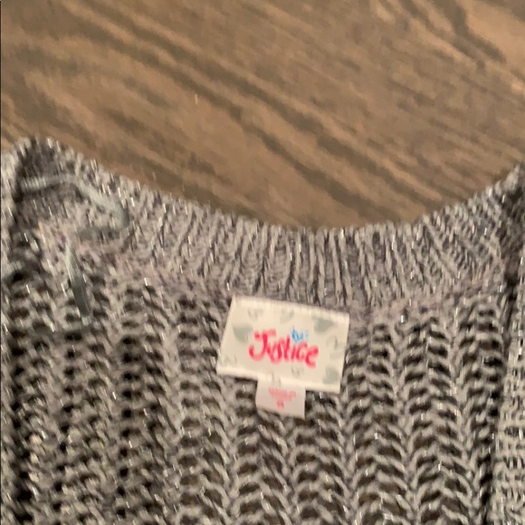 Justice | girls open front sweater - Picture 5 of 5